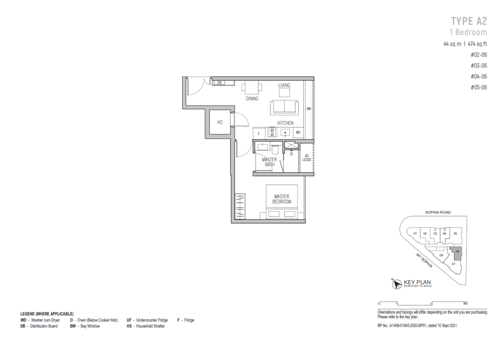 Sophia Regency floor plan
